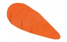 Snowman Carrot Nose Clipart Vector