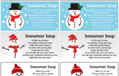 Snowman Soup Poem
