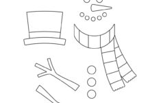 Snowman Template Free Printable