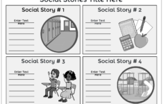 Social Stories Templates