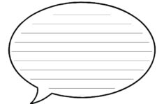 Speech Bubble Template