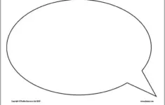 Speech Bubble Template