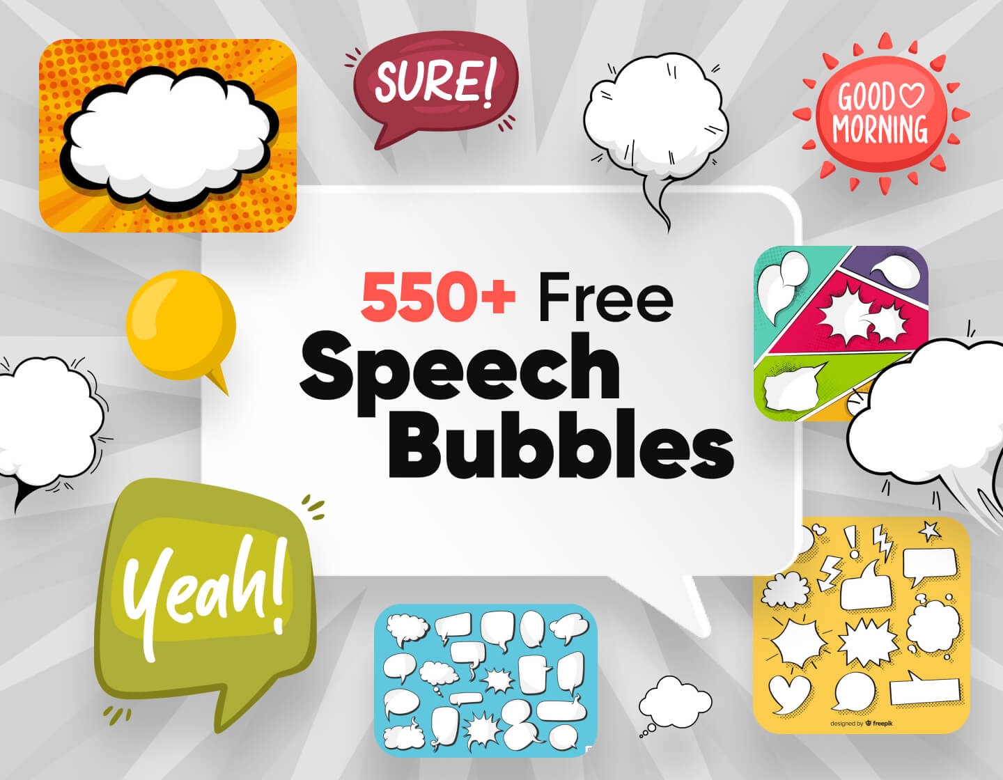 free printable speech bubbles with lines