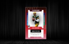 Sports Trading Card Template V2