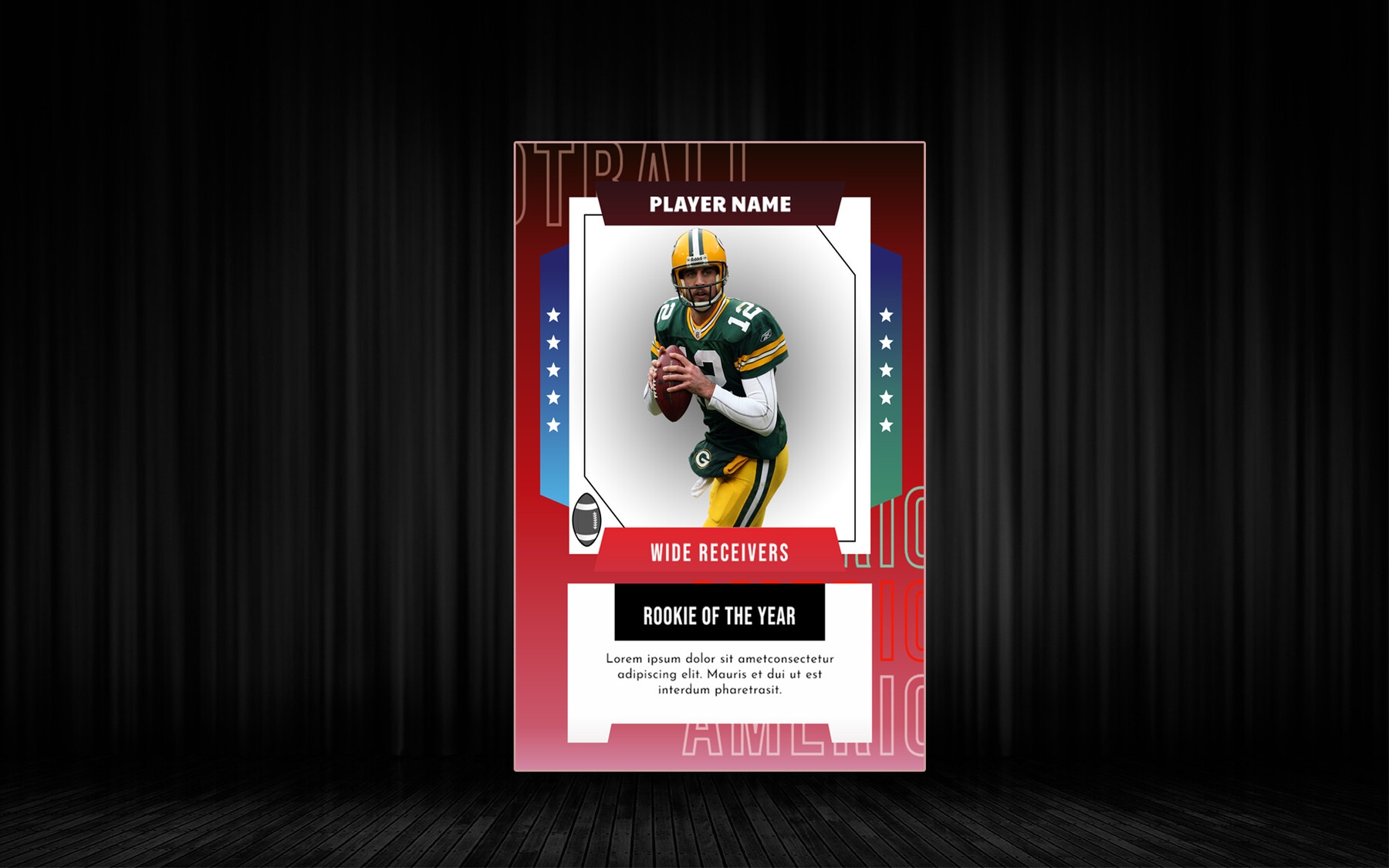 free sports trading card template free sports trading card template