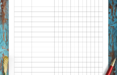 Square Grid Monthly Bill Tracker