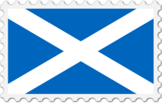 Stamp Scotland Flag