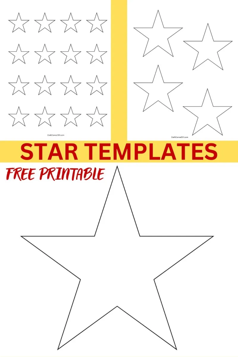 Star Templates Free Printable Star Templates Free Printable