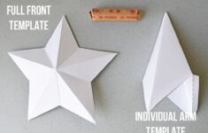 Star Tree Topper Template