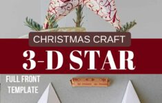 Star Tree Topper Template