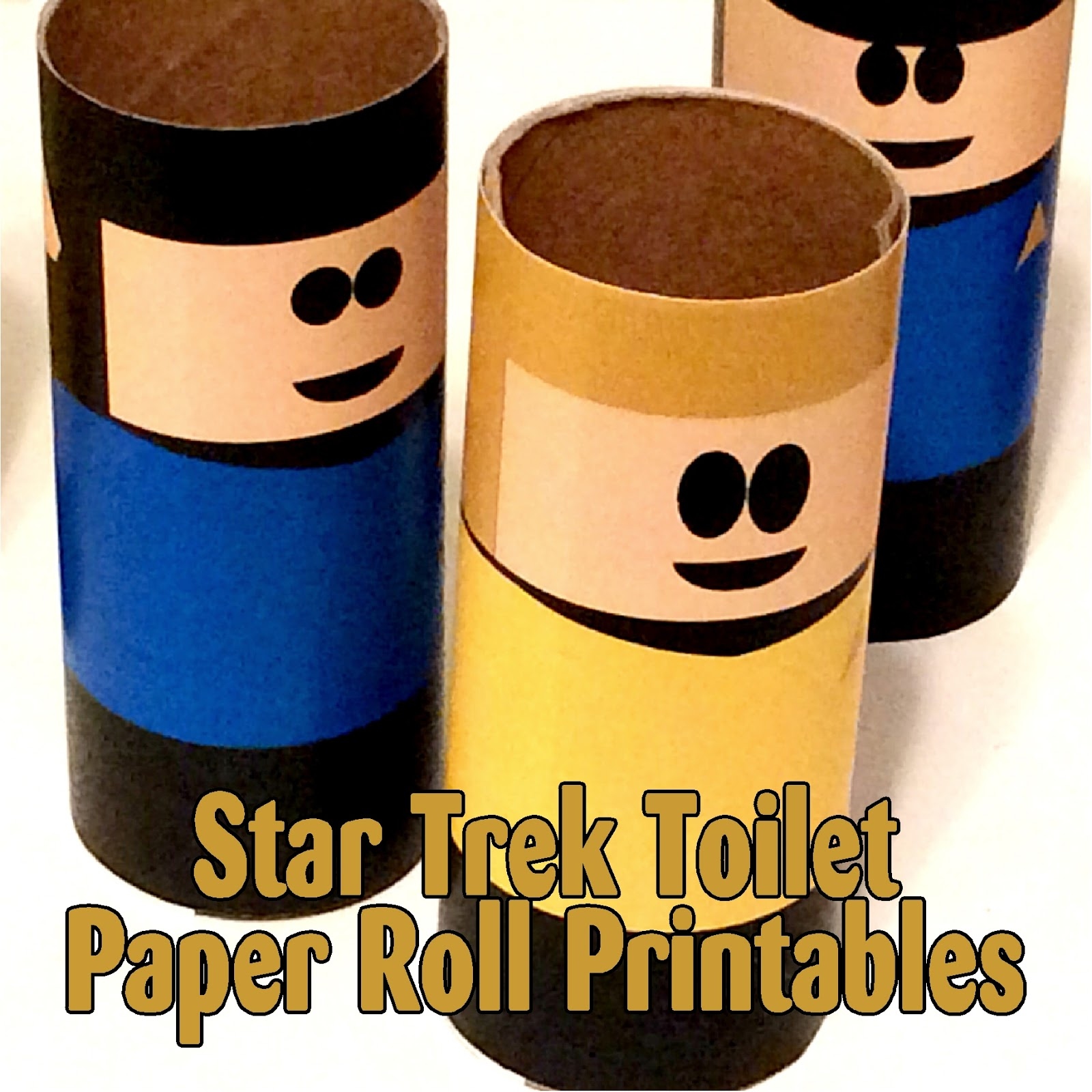 Star Trek Toilet Paper Roll Printables