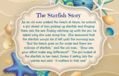 Starfish Story Printables