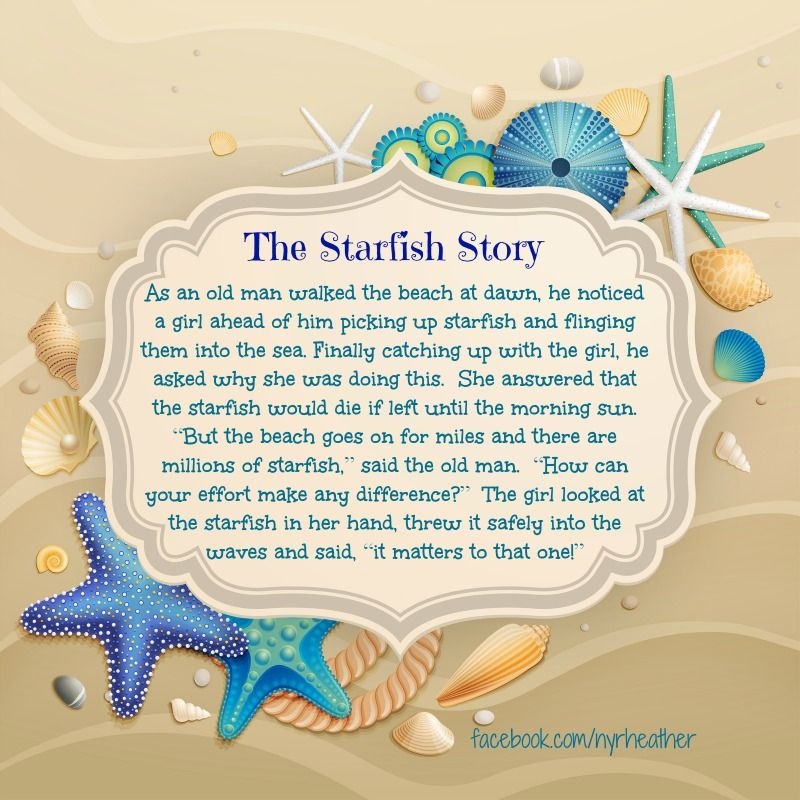 Starfish Story Printables