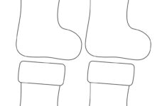 Stocking Template Free Printable