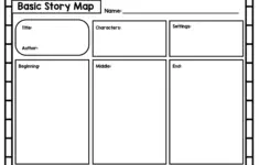 Story Map Graphic Organizer Templates