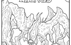 Stranger Things Coloring Pages