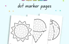 Summer Do A Dot Marker Free Printables