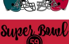Super Bowl 59 Chiefs Eagles Party Printables