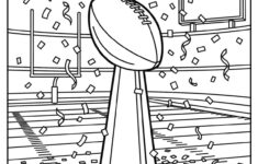 Super Bowl Coloring Pages