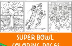 Super Bowl Coloring Pages