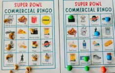 Super Bowl Commercial Bingo