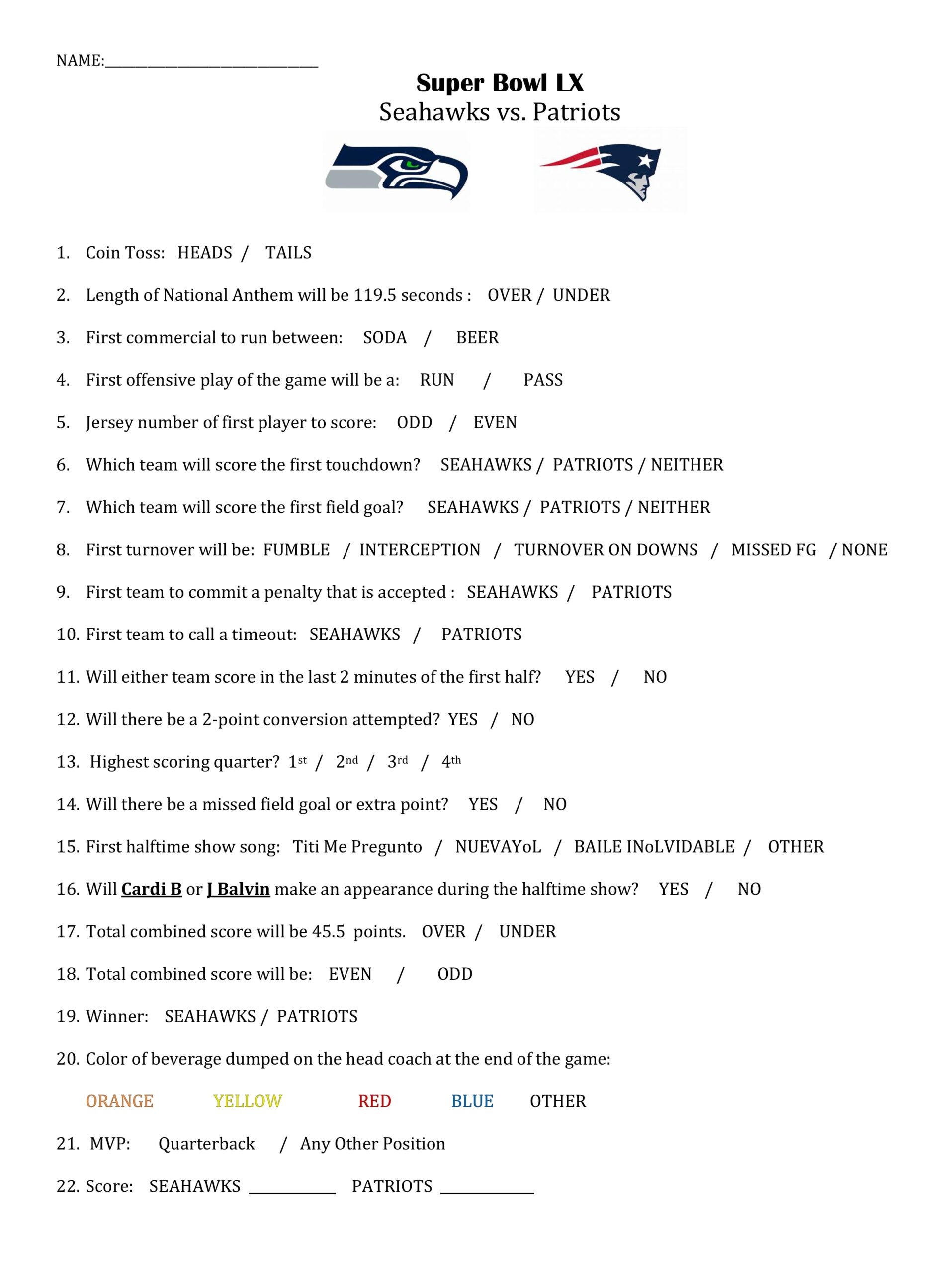 super bowl printable games 2026 super bowl printable games 2026
