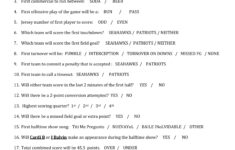 Super Bowl Prop Bets