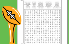 Superbowl Word Search