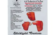 Tab Holster Pattern Master Pack By Slickbald Custom Leather