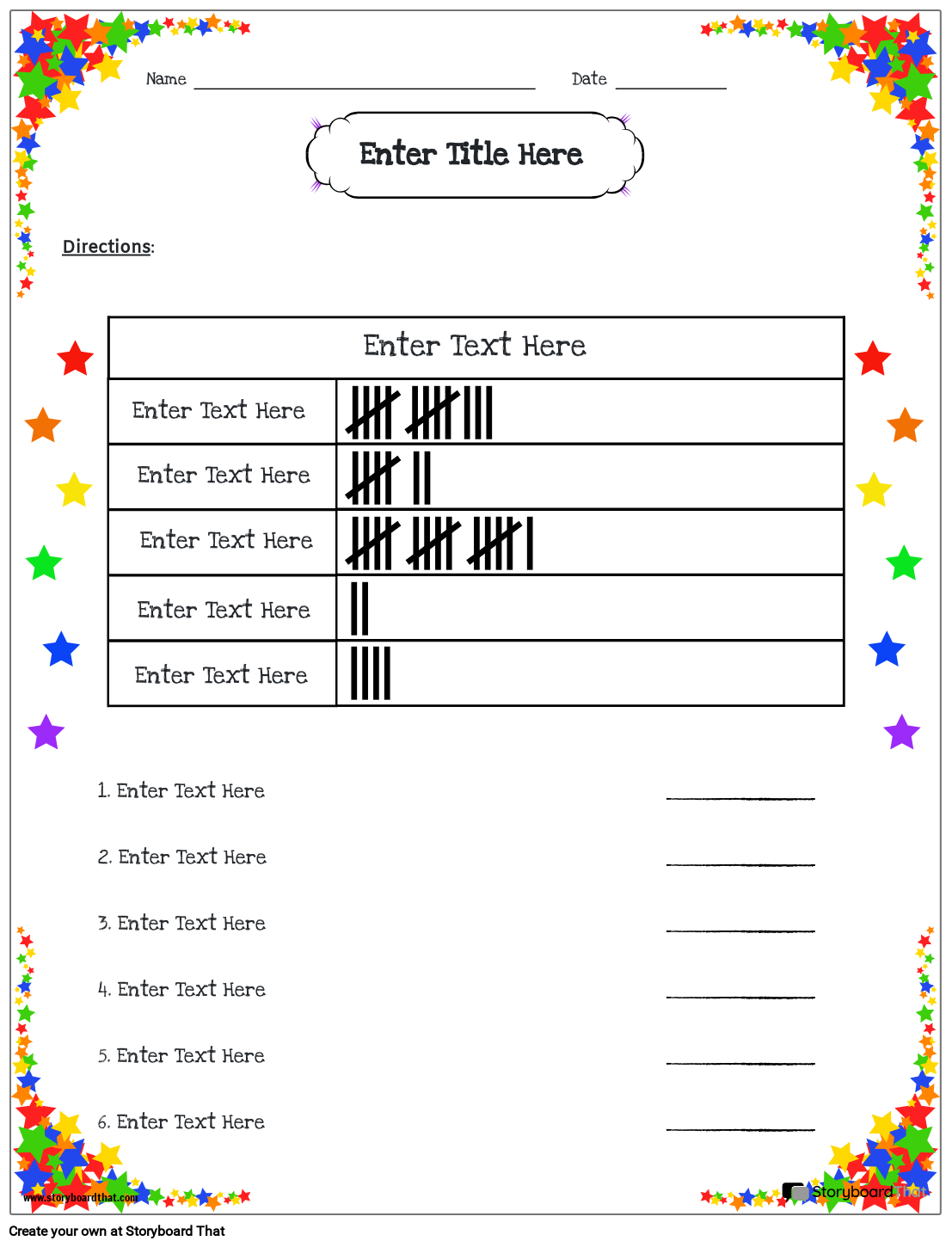 Tally Chart Worksheets Tally Chart Worksheets
