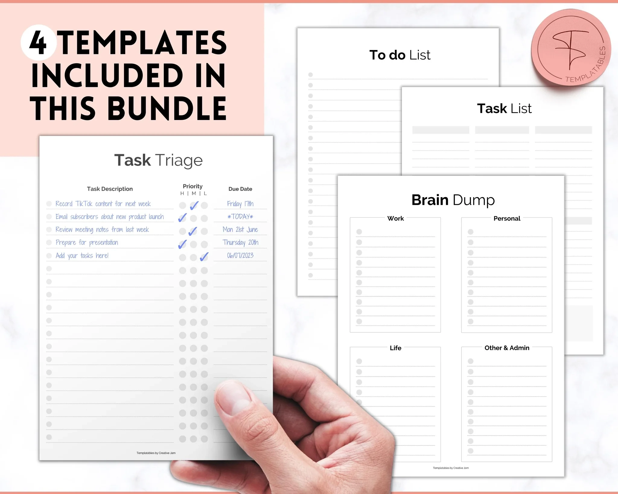 Task Triage Templates Mono