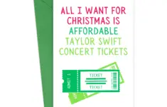 Taylor Swift Christmas Card For Swifties 1