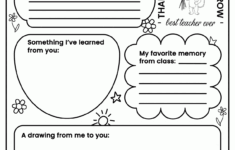 Teacher Appreciation Free Printable