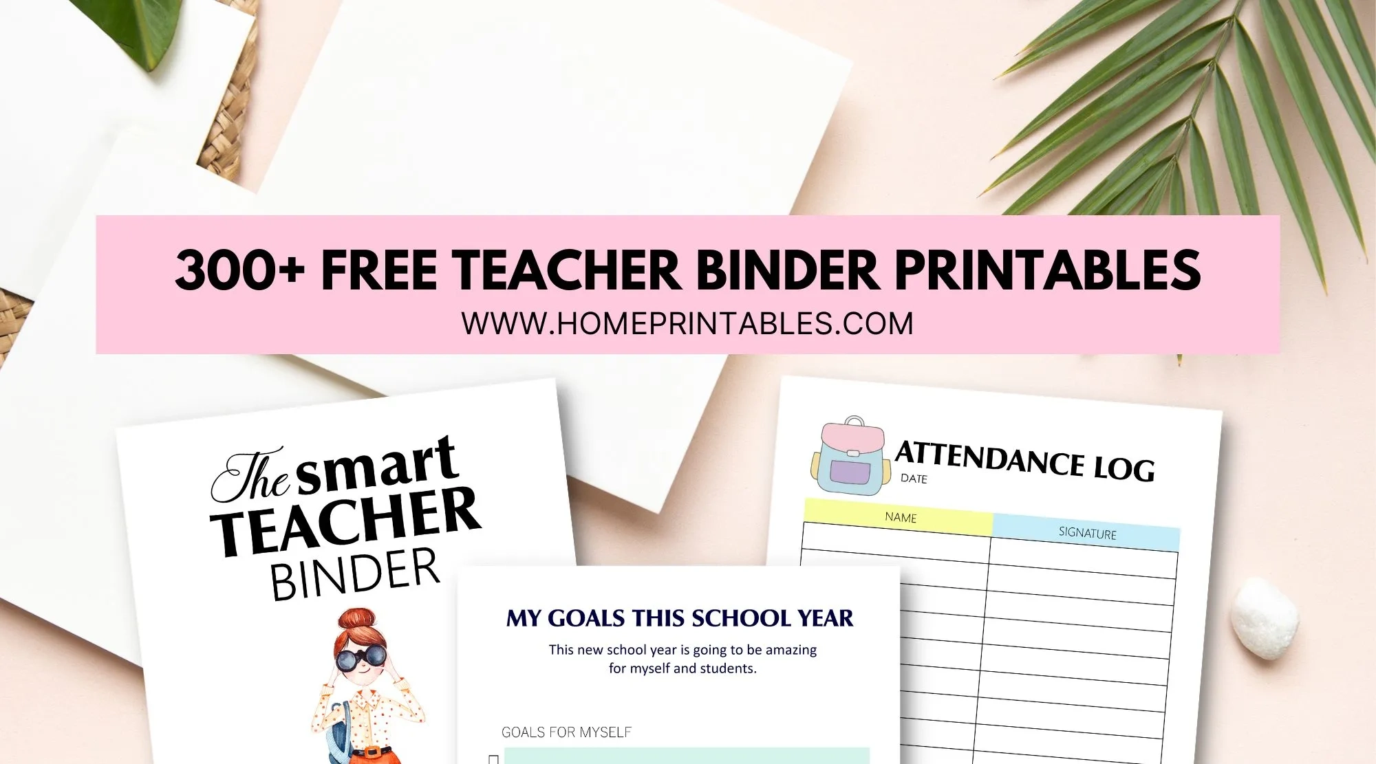 Teacher Binder Printables