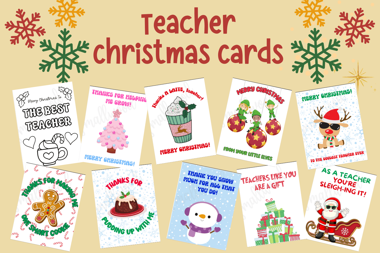 Teacher Christmas Cards Teacher Christmas Cards