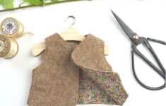 Teddy Bear Waistcoat Pattern Paper Copy P426151651