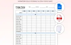 Temp Log Templates