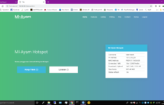 Template Login Hotspot Mikrotik Responsive Bootstrap Design Premium