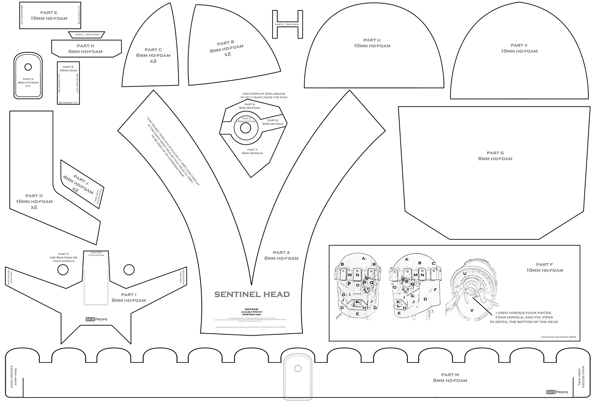 free foam templates free foam templates