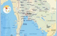 Thailand Region Map