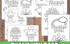 Thank You Cards Free Printable 52kindweeks
