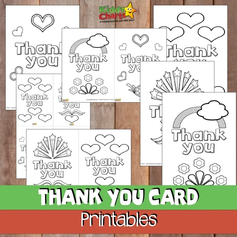 Thank You Cards Free Printable 52kindweeks Thank You Cards Free Printable 52kindweeks