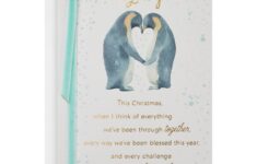 Thankful For The Gift Of You Christmas Card For Wife 799XZH1985