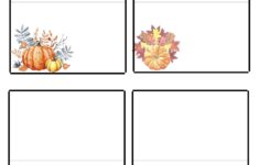 Thanksgiving Place Cards