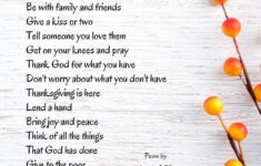 Thanksgiving Poems Celebrating Gratitude