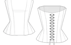 The Cerise Corset Free Sewing Pattern