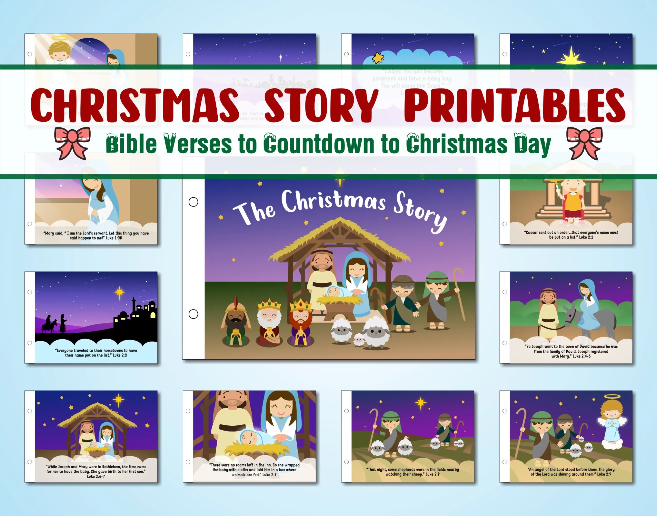 The Christmas Story Nativity Birth Of