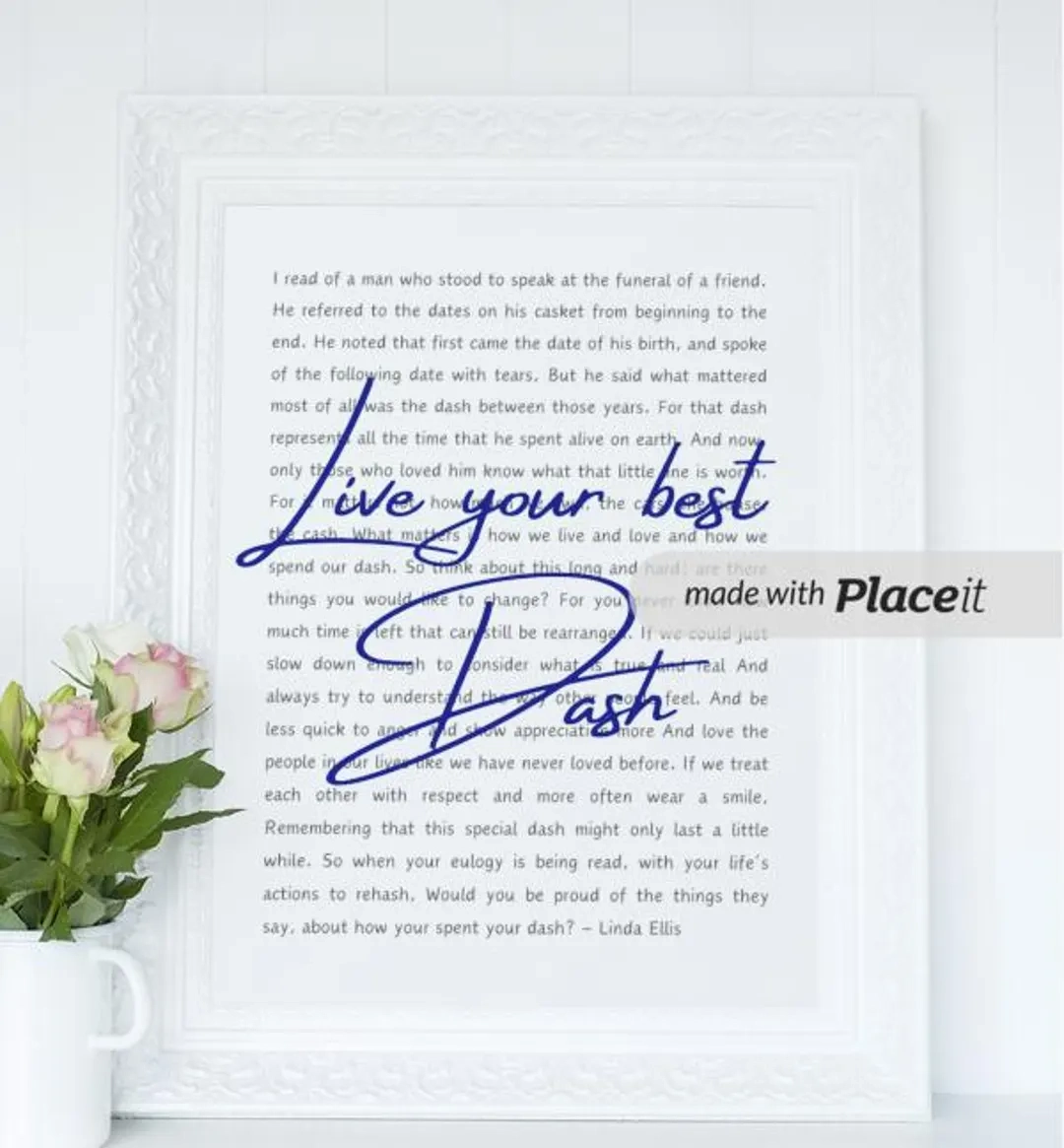 The Dash Linda Ellis Live Your Best Dash