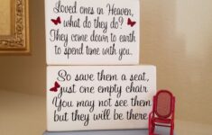The Empty Chair Poem