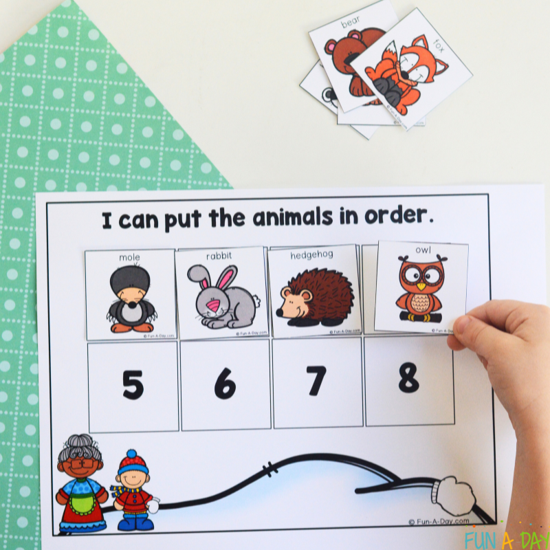 The Mitten Sequencing Activity The Mitten Sequencing Activity